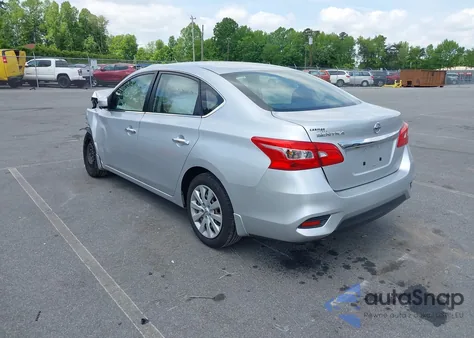 2019 Nissan Sentra S из США, поврежденный, VIN 3N1AB7AP6KY205658